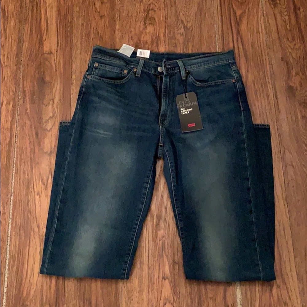 Levi’s 541 athletic taper jeans. 34x36. New w tags